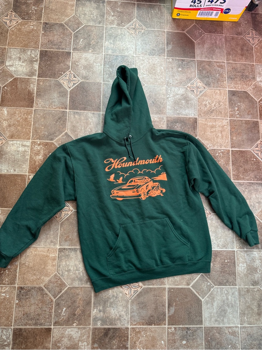 Houndmouth Green Hoodie